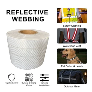 Weather Resistant Silver Reflective Material Retroreflective Sheeting Fluorescent Materials Diagonal Hatch Pattern Safety