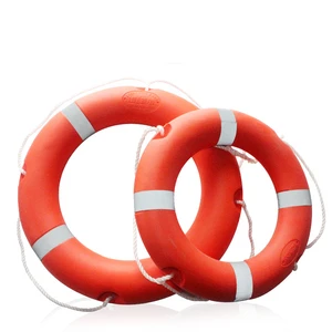 2.5KG Thick Solid National Standard Plastic Life Ring Buoy Quality Adult Adult Life Saving Swimming Buoy Rescue Sea Marina Ship