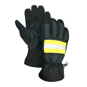 Firefighter's Safety Equipment Work Guantes De Bombero Fire Fighting Fireproof Gloves Equipment Firefighter Rescue Gloves