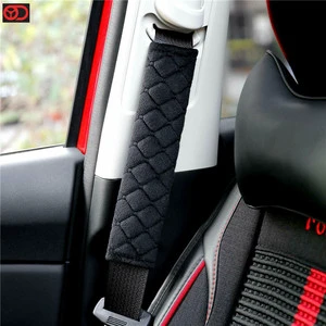 2Pcs Car Seat Belt Cover Universal Auto Plush Shoulder Cushion Protector Safety Belts Other Interior Accessories 2024
