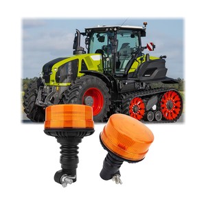 Amber Led Beacon Signal Light 5 Flashing Modes Led Safety Warning Light For Forklift Truck