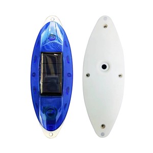 LED Solar Plastic Traffic Warning Light Outline Indicating Marker Light Multi Colors Flashing Highway Use Long Endurance Wall