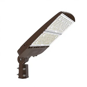 Power And CCT Tunable Ip65 300W 240W 200W 150W 100W Shoebox Led Street Light For Parking Lots Walkways Roadways Public Area