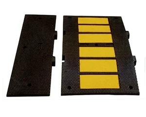 Highly Popular Portable Rubber Speed Bumps Top Seller Road Hump and Speed Bump for Road Safety