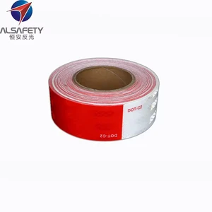 5cm*45.7m Material Edge Sealed Reflective Material DOT-C2 Conspicuity Tape For Truck