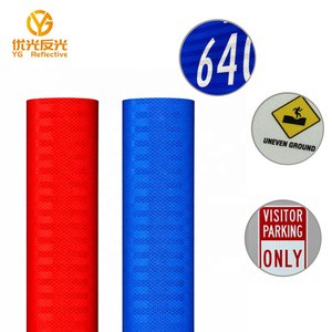 YouGuang Acrylic Self-Adhesive Reflective Vinyl Sheeting Roll For Road Traffic Reflective Material