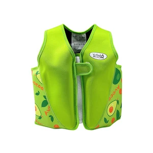 Water Park Life Jacket/Life Vest Neoprene PVC/NBR Foam for Surfing CE Certified High Buoyancy Adult Use Custom Logo 275N