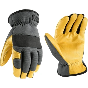 OEM Leather Welding Gloves Heavy Duty Work Gloves Anti-Heat Anti-Cut Anti-Impact Anti-Slip Durable Touchscreen Breathable