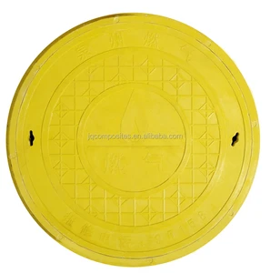 JQ JF-89 900x900mm Fiberglass Composite Square Manhole Cover Grey Outdoor Security Durable SMC Material Parking Space Driveway