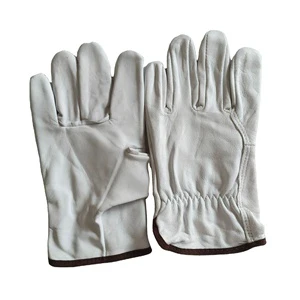 Premium Cowhide Split Leather Work Gloves, Heavy Duty Safety Gloves For Construction & Welding