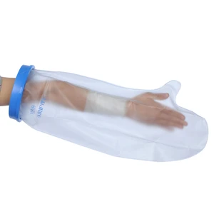 Reusable Medical Consumables Waterproof Arm Sleeve Protectors For Adult Short Arm CE Wound Care Nurse Accessories Ozone