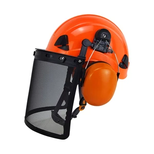 Best Standard Industrial Forestry Logging Personal Protective Helmet and Hearing Protection System (Orange) of 2022
