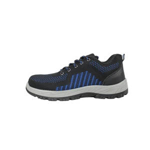 New ISO 20345 Certified Black Outdoor Light Welding Non-Slip Steel Toe Suede Safety Shoes for Civil Engineering