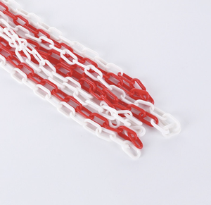 Red/Yellow PVC & Rubber Traffic Safety Cone with Plastic Material Chain Roadway Road Warning Traffic Safety Products