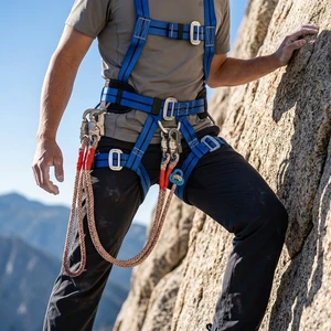 High-Altitude Fall Protection Safety Belt for Power Workers