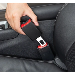 Universal Car Seat Belt Extender Cover Safety Belt Extension Plug Seat Belt Clip Extender Cover Auto Car Accessories