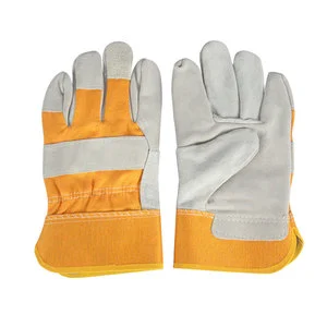 SWW002 Safety Heat Protectant Glove Anti Cut Insulation Men Work Gloves Rescue Protective Electric Welding Gloves