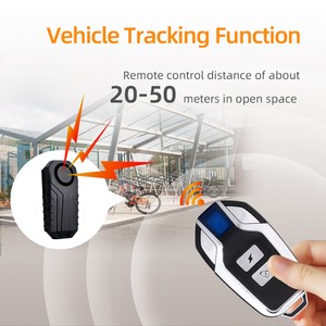 113dB Siren Wireless Motorcycle Bike Anti-Theft Horn Alarm IP65 Waterproof For Bicycle Scooter Security Alarme De Porte