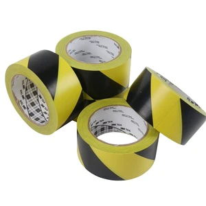 3M Safety Stripe Vinyl Tape 766 Black and Yellow Warning Tape