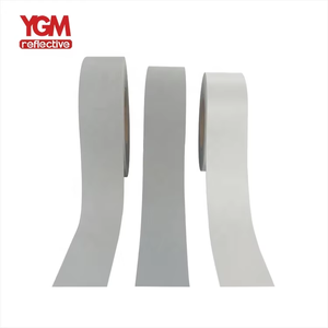 China Manufacturer Grey Sliver High Visibility Reflective T/C Fabric Material for Clothing