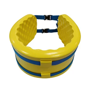 Waterfun Safety New Car Rescue Life Buoyancy Belt Ring Not Inflatable Swimming Belt Yellow Pool Material