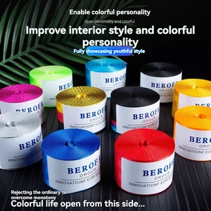 Car Seat Belt Color Modification Accessories Color Insurance Extension Belt Universal 48cm Nylon Webbing Standard Fit Car