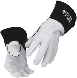 Leather Full-Palm Tig Welding Gloves with Fire Pit Working Gloves Anti-Static Work Protection for Grilling & Fireplaces