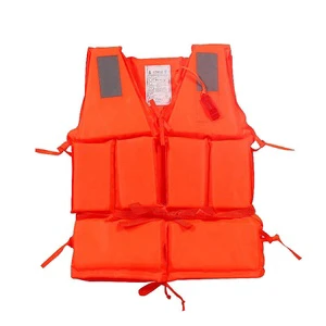 Professional Adult Life Jacket with High Buoyancy for Boating, Fishing, Swimming, and Car Rescue