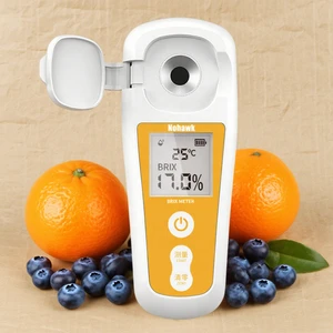 Digital Refractometer Brix LCD Sugar Meter For Fruit Wine Beer Alcohol Sugar Concentration Tester
