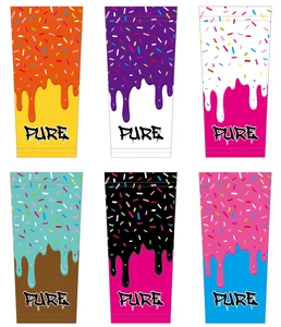 PURE Custom Ice Creamm USA Flag Forearm Compression Sleeve Protective Sleeves Arm Athletic Forearm Sleeves for Thin Skin