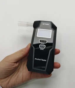 ACT ACT5000 Factory Sale Breathalyzer China Fuel Cell Sensor Alcohol Checker Accurate Tester 1.7