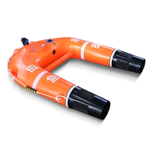 Automatic U-Shaped Electric Water Rescue Lifebuoy RC Wireless Flying Wing Lifesaving Airship Marine Coastal Fast Arrival Device
