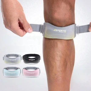 Sports Compression Knee Brace Patella Belt Adjustable Outdoor Running Fitness Gear Shock-Absorbing Protective Joint Sleeve