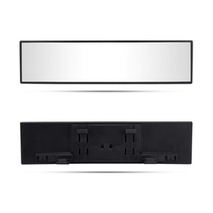 HITEC Wide Angle Central Rear View Mirror Universal 11.81 Inch Panoramic Convex