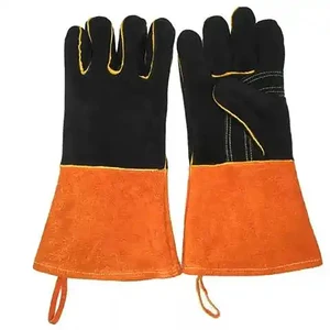 welding gloves Your own logo and Safety protector Welding gloves New Arrival OEM Services Breathable Customized Welding Glove