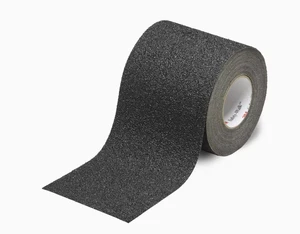 3M 710 Safety-Walk Anti Slip Coarse Tapes and Treads for Heavy Trafic Area, Black