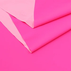 Factory Direct Fluorescent Rose Red Reflective Taffeta Fabric for Fashion Cool Jackets & Outerwear Wholesale