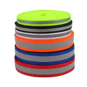 Custom High-Quality Reflective Loop Tape for Safety and Outdoor Gear Manufacturing