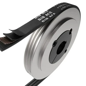 Industrial Poly V-Ribbed Fan Belt PK PJ PH Types 3-30 Ribs Multi-Ribbed Rubber Belt for Machinery