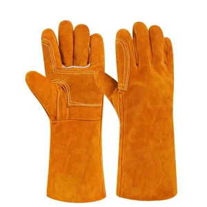 Wholesale High-quality Welding Gloves for Safe Work Welding Gloves Leather