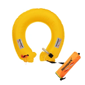 Portable Emergency Vehicle Inflatable Life Preserver Ring for Snorkeling Factory Priced for Water Sports Safety Equipment