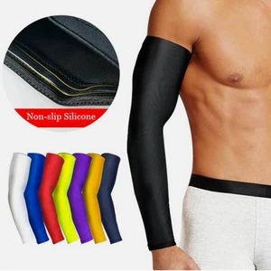 Multi-Color Elderly Skin Cooling Thin Arm Protector Sleeves Outdoor Activities Protective Compression Elbow Sleeves