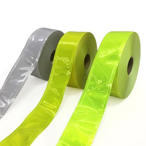 YouGuang PVC Reflective Strip High Gloss Reflective PVC Trim Tape For Sewing Clothing On Reflective Material