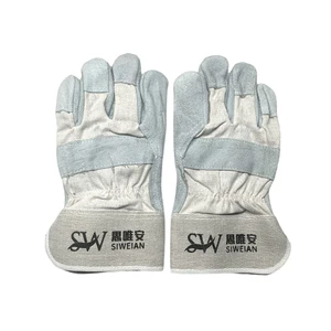 Best Quality Cowhide Leather Tig Argon Welding Gloves Comfortable Fire-Proof Anti-Static Heat Resistant Latex Coating for Welder