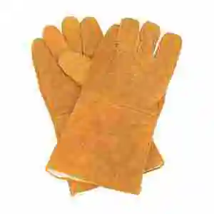 Welding Gloves Heat Resistant Customized Leather Working Gloves Welding Gloves OEM Design