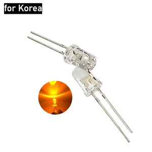 Traffic Yellow Light 13000mcd T1 3/4 590-595nm 5mm LED Diode For Yellow LED Warning Light