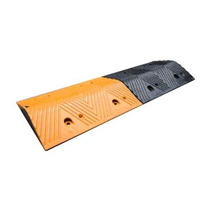 1000*350*70mm Automobile Parking Slope Limit Buffer Belt Highway Road Brake Rubber Speed Bump