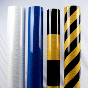 3 HAO Factory Direct Yellow-black Engineering Grade Reflective Tape for Road Traffic Safety Sign 1.22m*45.7m