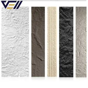 VELL OEM Wholesale Factory Direct Sale 3D PU Polyurethane Faux Stone Wall Panel