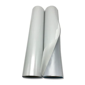 HA401 6CM*100M PES Glass Beads Silver Reflective Vinyl Sheets Roll Customizable Printable Warning Safety Vest